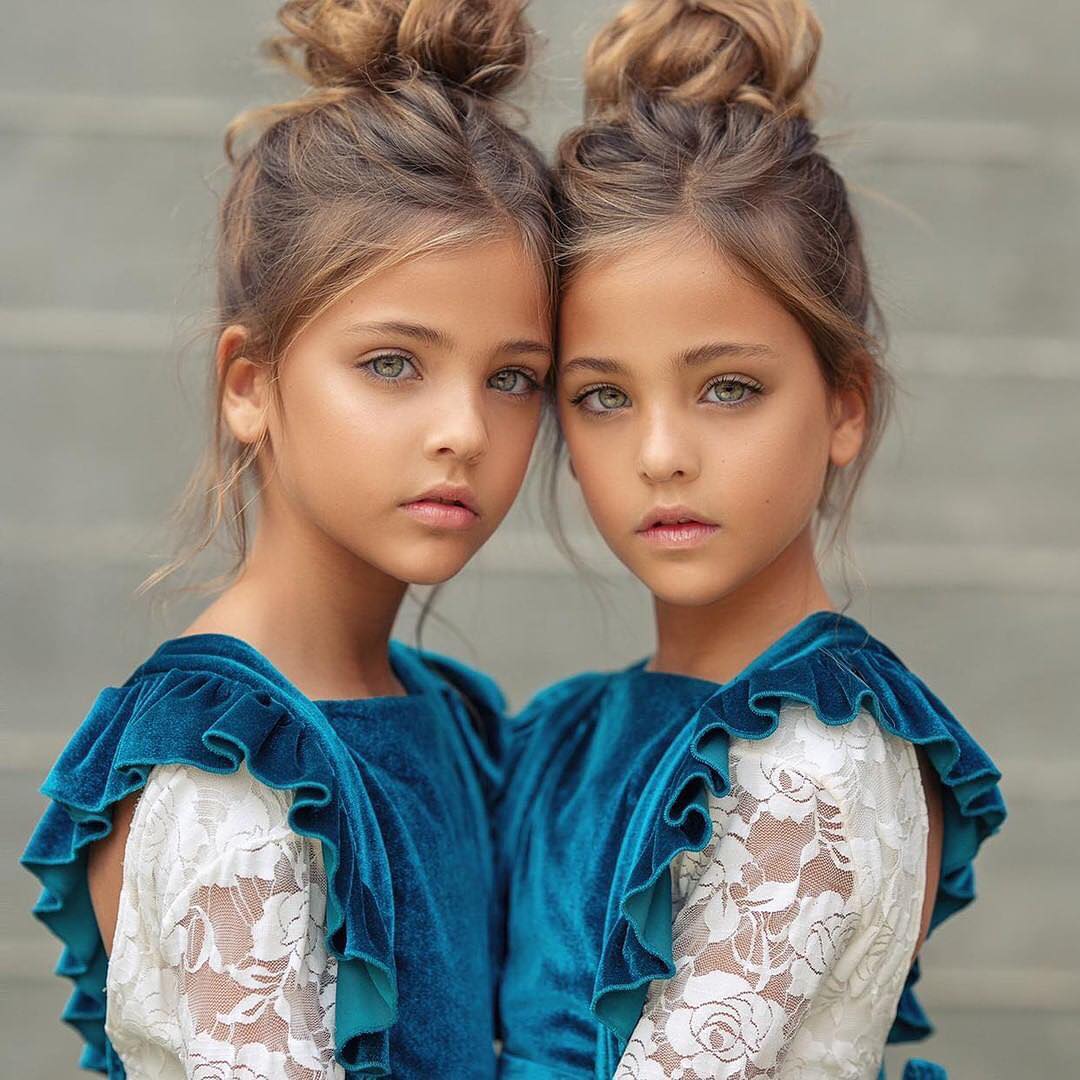 Die Schönsten Zwillinge Der Welt Modeln Bereits 