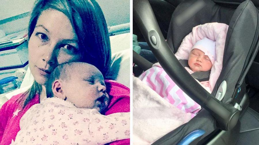 Ihr Baby hörte nach 2 Stunden Autofahrt auf, zu atmen – nun möchte sie andere Eltern warnen	