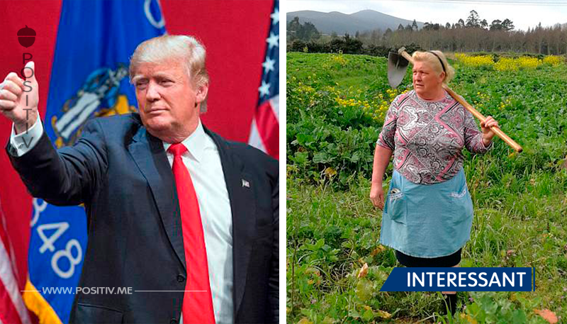 In Spanien, wurde eine Großmutter gefunden, die dem Trump zu ähnlich ist!