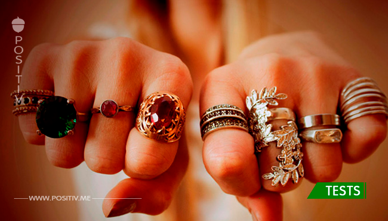Wähle einen Ring, der dir am besten gefällt, und finde heraus, was für eine Frau du bist!