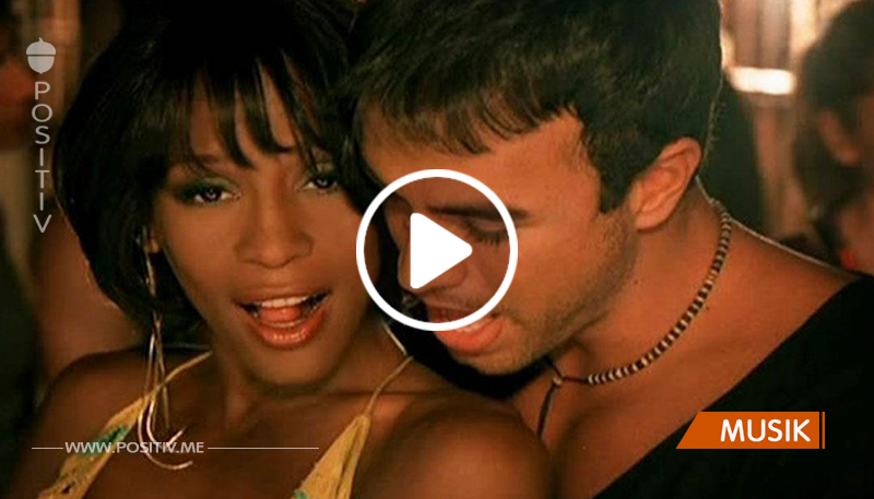 Atemberaubendes Duo! Whitney Houston und Enrique Iglesias — «Could I Have This Kiss Forever»