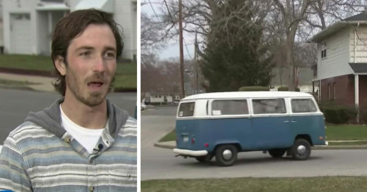Teenager steckt Brief in fremden Van. 8 Jahre später geht er ans Telefon und erstickt fast	