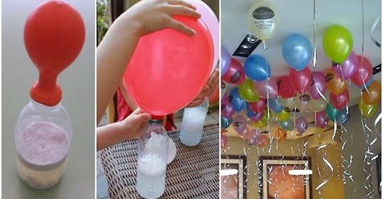 Sie benötigen überhaupt keine teure Heliumflasche, um Ihre Ballons fliegen zu lassen…