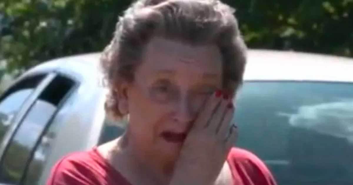 75-jährige Dame sieht 4 Jungen durch Garten schleichen: Tränen fließen als sie versteht, warum