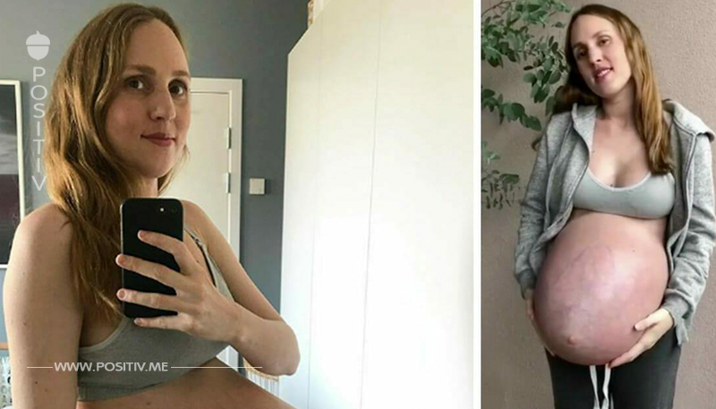Maria, 36, überrascht alle mit ihrer Schwangerschaft – was sich im Bauch befindet, glaubt keiner
