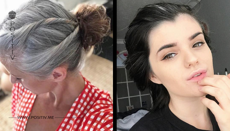 20 Frauen, die sich nicht für ihre grauen Haare schämen.