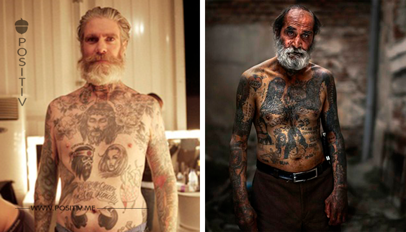 15 Rentner zeigen, wie Tattoos im Alter aussehen.