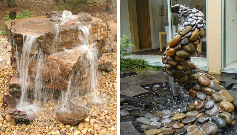 Genießen Sie auch den Klang von fließendem Wasser? 8 beruhigende Wasserfälle für den Garten.