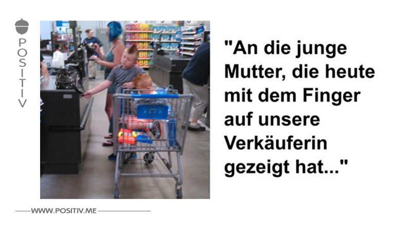 Supermarkt stellt respektlose Kundin öffentlich zur Rede.