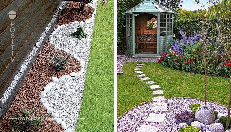Benutzen Sie Steine in Ihrem Garten zur Dekoration oder für Gehwege! Schauen Sie sich 15 herrliche und praktische Selbstmachideen mit Steinen für den Garten an!