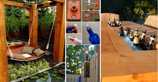 15 DIY Gartenideen, um Ihren Garten in diesem Sommer strahlen zu lassen!