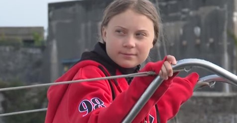 Greta Thunberg beginnt ihre Segelreise über den Atlantik