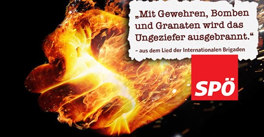 SPÖ Sulz schockiert mit mörderischen Liedtexten