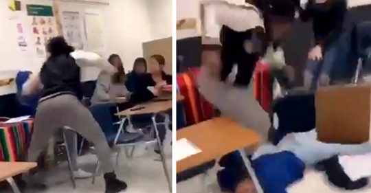 Lehrerin schlägt Schülerin nach Streit zusammen – schlägt erst mit der Faust ins Gesicht, dann mit Fuß auf den Kopf