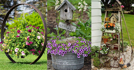 Völlig nachhaltig und wunderschön! Entdecken Sie hier 9 Top-Ideen für Ihren Garten!