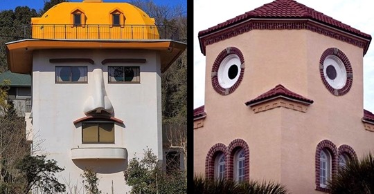 Spaß mit Architektur: 25 Bilder von Häusern, die ein Gesicht haben