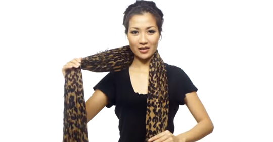 Der Schal kann wieder aus dem Schrank geholt werden! 25 Methoden, einen Schal zu tragen, erklärt in weniger als 5 Minuten!