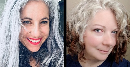 16 Frauen, die sich ihre Haare nicht mehr färben