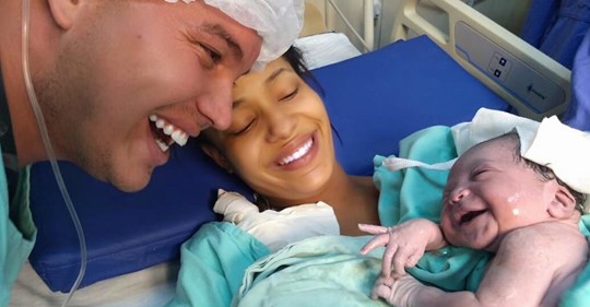 Die kleine Antonella Dantas schenkt Vater nach Geburt ein Lächeln