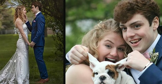 Wegen Krebserkrankung nur noch Monate zu leben: 18 jähriger heiratet seine Jugendliebe