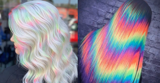 Holographic Trend: 12 Ideen für holografische Haarfarben