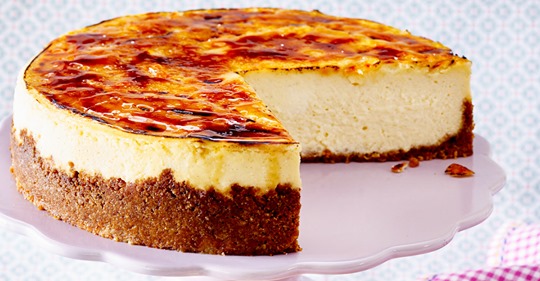 Crème-brûlée-Cheesecake