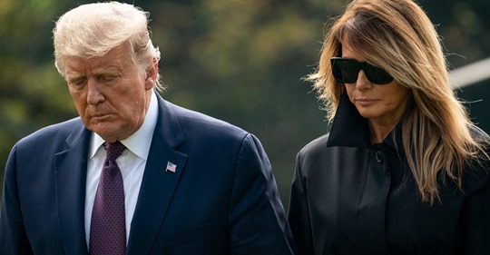 Aus und vorbei: Melania Trump will offensichtlich die Scheidung