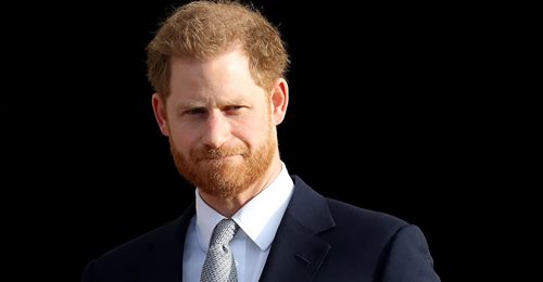 Für Beerdigung in London: Fotos von Prinz Harry aufgetaucht