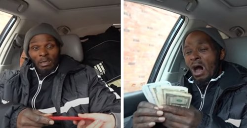 Obdachloser Mann weint vor Freude, als er erfährt, dass 17.000 $ gesammelt wurden, um ihm ein Dach über dem Kopf zu geben