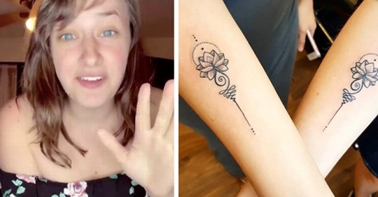  Lass dir kein Freundschafts Tattoo stechen : Eine Frau bereut es, nachdem die beste Freundin ihr den Mann ausgespannt hat