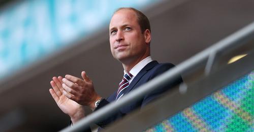 EM Spiel gegen Dänemark: Prinz William wieder im Stadion
