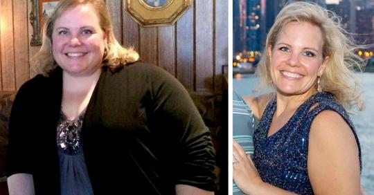Übergewichtige Frau beschließt, fast 50 kg abzunehmen, nachdem sie eine Einladung zu einem Klassentreffen erhalten hat