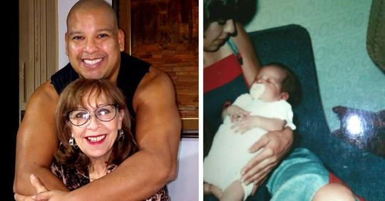 Vor 44 Jahren adoptiert sie den Neugeborenen, der vor ihrer Tür ausgesetzt wurde: Heute dankt er ihr für all die Liebe