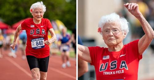 Pensionierte Lehrerin bricht Weltrekord mit 105 Jahren