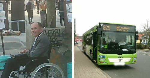 Fahrgäste machen keinen Platz für Rollstuhlfahrer – Der Busfahrer erteilt ihnen eine Lektion fürs Leben