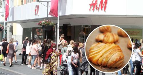 „Alle sofort raus!“: H&M in Hamburg evakuiert – wegen Franzbrötchen