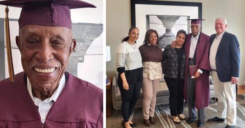 In jungen Jahren musste er sein Studium unterbrechen, aber mit 101 Jahren machte er schließlich sein Abitur