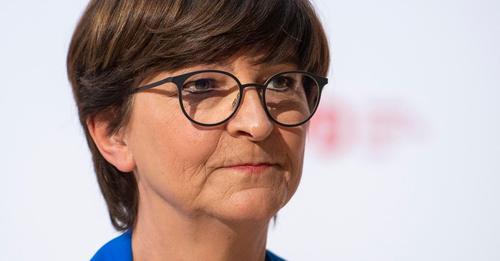 SPD Chefin Esken hält Tempolimit und Fahrverbote für denkbar