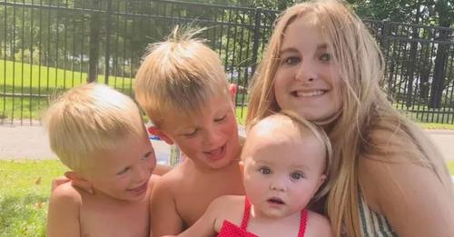 Mutter rettet ihre vier Kinder aus brennendem Haus und zieht sich dabei schwere Verletzungen zu