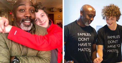 Ein alleinerziehender Vater adoptiert einen 11 jährigen Jungen und beweist damit, dass eine Familie nicht nach seiner Hautfarbe beurteilt wird