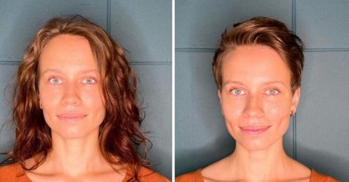 13 Frauen, die beschlossen haben, ihr Aussehen durch einen radikalen Haarschnitt zu verändern