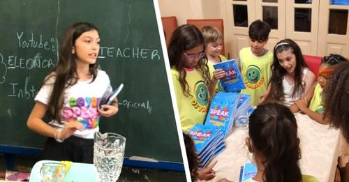 Erst 11 Jahre alt und unterrichtet andere Kinder in Englisch: Hilfe für diejenigen, die sich keinen Privatlehrer leisten können