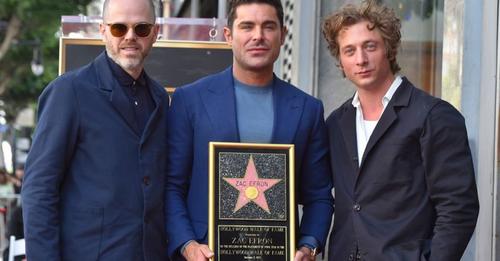 Zac Efron enthüllt Hollywood Stern und würdigt Matthew Perry