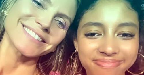 Heidi Klum postet erstes richtiges Selfie mit Tochter Lou!